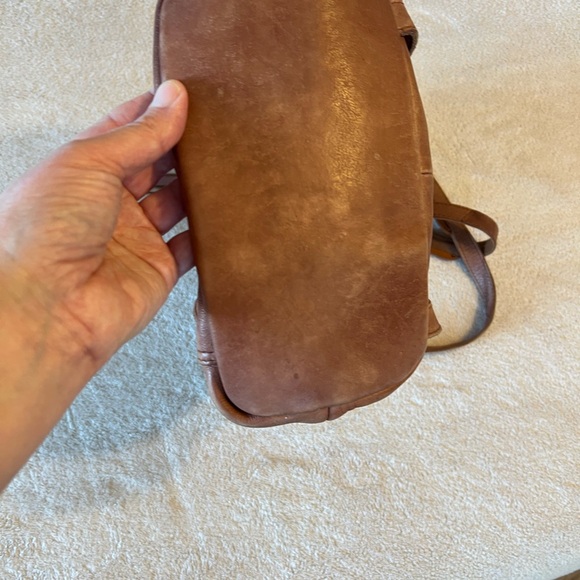 We The Free Brown Leather Backpack - Picture 5 of 12